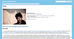 Desktop Screenshot of aneeshcs.com